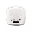 Karaokejärjestelmä, jossa on Bluetooth®, ladattava akku, langaton karaokemikrofoni ja disco LED-valaistus Valkoinen - Nedis tuotteet - 8711902081296 - 45