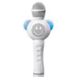 Karaokemikrofoni Bluetooth® SD-korttipaikalla valot Aux Out Valkoinen - Mikrofonit ja karaokelaitteet - 8711902065296 - 20
