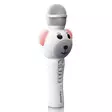 Karaokemikrofoni Bluetooth® SD-korttipaikalla valot Aux Out Valkoinen - Mikrofonit ja karaokelaitteet - 8711902065296 - 25