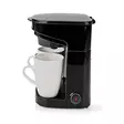 Kompakti kahvinkeitin | 2 posliinikuppia | 0,25 l | 450 W | Automaattinen poiskytkentä | musta - Kahvinkeittimet ja vedenkeittimet - 8711902090106 - 15