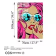 Koristeellinen Karkaistu Lasi Maalaus 70x100 cm - Monivärinen Seinäkoriste 100% Karkaistu Lasi 4 mm - Taulut ja kehykset - 8684282137696 - 7