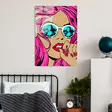 Koristeellinen Karkaistu Lasi Maalaus 70x100 cm - Monivärinen Seinäkoriste 100% Karkaistu Lasi 4 mm - Taulut ja kehykset - 8684282137696 - 4