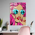 Koristeellinen Karkaistu Lasi Maalaus 70x100 cm - Monivärinen Seinäkoriste 100% Karkaistu Lasi 4 mm - Taulut ja kehykset - 8684282137696 - 2