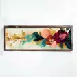 Koristeellinen kehystetty MDF-maalaus, monivärinen, 40 x 120 x 3,5 cm, elegantti, laadukas, näyttävä - Taulut ja kehykset - 8684283650606 - 4