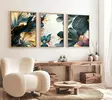 Koristeellinen kehystetty MDF-taulu (3 osaa), monivärinen, 50 x 70 cm (3 Pieces), kestävä, laadukas - Taulut ja kehykset - 8684282341086 - 4