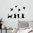 Koristeellinen Musta Metalli Seinäkoriste 79x110 cm - Tyylikäs ja Kestävä Sisustuselementti Kodin Kaunistamiseen - Koristeet, koriste-esineet - 8683743438846 - 2