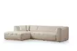 Kulmasohva, beige, 300x150 cm, mukava, kestävä, tyylikäs - Sohvat - 8683742673866 - 1