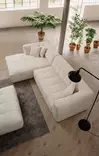 Kulmasohva, beige, 300x150 cm, mukava, kestävä, tyylikäs - Sohvat - 8683742673866 - 3