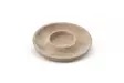Kylpyhuoneen Tarjotin - 100% Travertiini Marmori, Beige, 22 cm Halkaisija, 3 cm Korkeus - Tyylikäs ja Toimiva - Kylpyhuonetarvikkeet - 8684283055456 - 3
