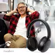 Langattomat Over-Ear kuulokkeet | Akun 1 käyttöaika vakiokäyttö: 720 min | Sisäänrakennettu mikrofoni | Paino-ohjaus | Tuki ääniohjaukselle | Äänenvoimakkuuden Säätö | Musta - Sankakuulokkeet - 5412810454976 - 5