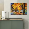 Leonid Afremovin Monivärinen Koristeellinen Canvas-taulu 70x100 cm - 100% Mokkanahkakangas ja 100% Puinen Kehys - Taulut ja kehykset - 8681875400106 - 2