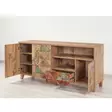 Moderni TV-taso Atlantic Pine - 160x65x45 cm, Melamiinipinnoitettu, Useita Hyllyjä, Lisäsäilytystilaa, Kiinnitettävä Seinäkiinnitys - TV-tasot - 8681875323016 - 5