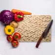 Monivärinen 100% Karkaistu Lasi Leikkuulauta 20x30 cm - Antibakteerinen, Helppo Puhdistaa, Liukumaton Silikoni - Keittiötyövälineet - 8684283727636 - 1