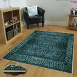 Monivärinen 180 x 280 cm Konepestävä Antibakteerinen 3D-Digipainettu Polyesterimatto Liukumaton Alusta - Suuret ja keskikokoiset matot - 8682870040496 - 2