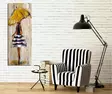 Monivärinen 30x80 cm Tuntematon Taulu - 100% Kangas, 100% Puukehys, Anonyymi Taiteilija - Koristeellinen Seinätaide - Taulut ja kehykset - 8681181920916 - 3
