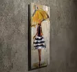 Monivärinen 30x80 cm Tuntematon Taulu - 100% Kangas, 100% Puukehys, Anonyymi Taiteilija - Koristeellinen Seinätaide - Taulut ja kehykset - 8681181920916 - 2