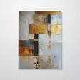 Monivärinen 70x100 cm Koristeellinen Canvas-taulu Puisella Kehyksellä - Tyylikäs Seinäsisustus 100% Kankaasta - Taulut ja kehykset - 8684283798766 - 3