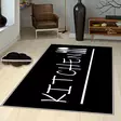 Monivärinen 80x120 cm Polyesterimatto - Antibakteerinen, Konepestävä, 3D Digitaalinen Painatus, Liukumaton Alusta - Pienet matot ja käytävämatot - 8682870076266 - 2