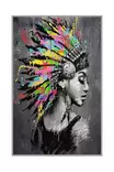 Monivärinen eteisen matto käytävämatto 80x150 cm - 100% Polyesteri, Antibakteerinen, Konepestävä, Liukumaton PVC-pohja, 3D-tulostus - Pienet matot ja käytävämatot - 8681875844986 - 1