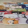 Monivärinen Konepestävä Antibakteerinen Matto 80x150 cm - Puuvilla/Polyesteri, Liukumaton, Konekudottu, 6 mm Paksuus - Pienet matot ja käytävämatot - 8683743510696 - 6