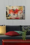 Monivärinen Koristeellinen Canvas-taulu 50x70 cm - 100% Canvas, 100% Puinen Kehys 3 cm - Seinäsisustus - Taulut ja kehykset - 8681875609226 - 2