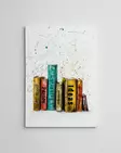 Monivärinen Koristeellinen Canvas-taulu 50x70 cm - Anonyymin Taiteilijan Mystinen Teos Puukehyksellä - Taulut ja kehykset - 8683342997256 - 4