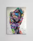 Monivärinen Koristeellinen Canvas-taulu 50x70 cm - Puukehys 2x3 cm - Digitaalinen Painatus - 50% Puuvilla/Polyesteri - Taulut ja kehykset - 8684282684756 - 3