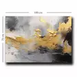 Monivärinen Koristeellinen Canvas-taulu 70x100 cm - 100% Canvas, 2,8 mm Paksuus, 100% Mäntykehys, Tyylikäs Sisustus - Taulut ja kehykset - 8684282626176 - 1