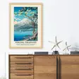 Monivärinen Koristeellinen Kehystetty Maalaus - 100% Puinen Kehys, 100% Polystyreeni, UV-Digitaalipainatus, 55x75 cm - Taulut ja kehykset - 8683743022366 - 2