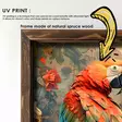 Monivärinen Koristeellinen Kehystetty MDF-maalaus - 25 x 50 x 3,5 cm - Tyylikäs Seinäkoriste Kotiin - Taulut ja kehykset - 8684282615736 - 4