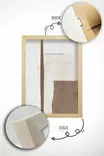 Monivärinen Koristeellinen Kolmen Osan Kehystetty Maalaus - 100% Massiivipuukehys, 70x100 cm, Digitaalinen Tulostus - Taulut ja kehykset - 8684283504886 - 5