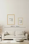 Monivärinen Koristeellinen Kolmen Osan Kehystetty Maalaus - 100% Massiivipuukehys, 70x100 cm, Digitaalinen Tulostus - Taulut ja kehykset - 8684283504886 - 6