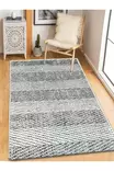 Monivärinen Matto 100x140 cm - 100% Polyesteri, Antibakteerinen, Liukumaton, Konepestävä, 10 mm Nukka, 700 gr/m² - Suuret ja keskikokoiset matot - 8683342195706 - 1