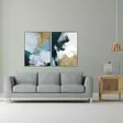 Monivärinen MDF-seinäkoriste 40x60 cm (2 kpl) - Tyylikäs ja ainutlaatuinen digitaalinen taideteos kodin sisustukseen - Taulut ja kehykset - 8684283714216 - 3