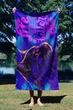 Monivärinen Rantapyyhe 90x150 cm - Ylellinen Mukavuus ja Kestävä Mikrokuitukangas 70% Polyesteri 30% Polyamidi - Pyyhkeet ja kylpytakit - 8684282666226 - 2