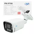 PNI IP780 8MP, 4K, IP-videovalvontakamera, 6 IR-LEDiä, IP66, valkoinen - PNI tuotteet - 5949066536526 - 2