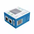 PNI SH222 lasi kaksoiskosketuskytkin, musta LED-ilmaisimella, 10A, 2X200W - PNI tuotteet - 5949066530036 - 10