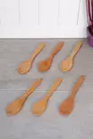 Puiset kauhat (6 kpl), monivärinen, 13 cm, kestävä, luonnonkaunis - Päivittäiskeittiötarvikkeet - 8683342788366 - 2