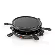 Raclette / Gourmet-setti | 6 henkilöä | 800 W | Ø 29 cm | Tarttumaton pinnoite - Keittiön erikoiskoneet ja grillit - 8711902090076 - 1