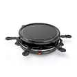 Raclette / Gourmet-setti | 6 henkilöä | 800 W | Ø 29 cm | Tarttumaton pinnoite - Keittiön erikoiskoneet ja grillit - 8711902090076 - 10