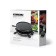 Raclette / Gourmet-setti | 6 henkilöä | 800 W | Ø 29 cm | Tarttumaton pinnoite - Keittiön erikoiskoneet ja grillit - 8711902090076 - 67