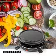 Raclette / Gourmet-setti | 6 henkilöä | 800 W | Ø 29 cm | Tarttumaton pinnoite - Keittiön erikoiskoneet ja grillit - 8711902090076 - 5