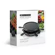 Raclette / Gourmet-setti | 6 henkilöä | 800 W | Ø 29 cm | Tarttumaton pinnoite - Keittiön erikoiskoneet ja grillit - 8711902090076 - 69