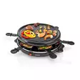 Raclette / Gourmet-setti | 6 henkilöä | 800 W | Ø 29 cm | Tarttumaton pinnoite - Keittiön erikoiskoneet ja grillit - 8711902090076 - 51