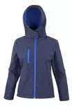 Result Naisten Hupullinen TX performance softshell-takki kalvolla, tummansininen - Naisten ulkoilutakit - 5055192352296 - 2