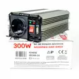 RO: Invertor de tensiune AlcaPower by President 300W alimentare 24V, iesire 230V, unda sinus modificata, mufa USB 5V 500mAh, cu clesti alimentare si mufa de bricheta inclusa - PNI tuotteet - 8055323216586 - 8