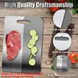 Ruostumattomasta Teräksestä Leikkuulautasetti 2 kpl - Antibakteerinen, Helppo Puhdistaa, Koot 20x30 cm ja 15x25 cm - Keittiötyövälineet - 8684283837236 - 9