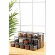 Säilytyslaatikko-setti (15 osaa), antrasiitti, 10 x 10 x 9,5 cm, kestävä, BPA-vapaa - Muovilaatikot ja säilytyslaatikot - 8683742869016 - 1