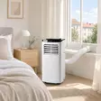 Siirrettävä Ilmastointilaite | 7000 BTU | 60 m³ | 2 nopeusasetusta | Kaukosäädin | Sammutusajastin | Valkoinen - Tuulettimet ja ilmastointilaitteet - 5412810290246 - 51