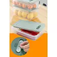 Sininen Keittiötarvikkeiden Säilytyslaatikko 3 kpl Setti - 100% Muovia, BPA-vapaa, Koot: 2500ml, 3800ml, 5000ml - Eväsrasiat ja ruoansäilytysastiat - 8684282978206 - 2